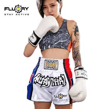 Boxerské rukavice a muay thai handwraps 2 farby trainning a konkurenčné športové šortky