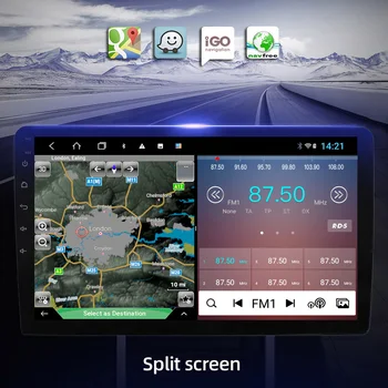 4G+64 G Android 9.0 IPS 10.1 palca na Jeep Compass 2010-2016 Auto DVD, GPS Navigácia, Rádio Audio Video Multimediálny Systém