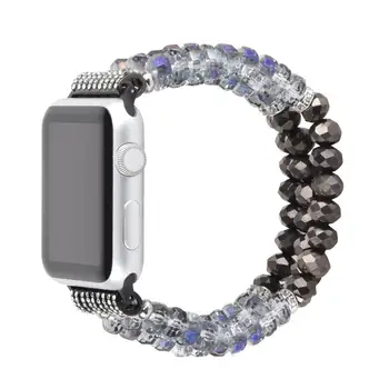 Pearl popruh Apple hodinky série se 654 3 21 šperky crystal náramok Iwatch 38 / 40 / 42 / 44 mm popruhu diamond dámsky Náramok