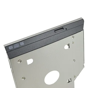 Hliníkové 2. HDD Caddy 12.7 mm, SATA 3.0 Dual LED SSD HDD Prípade Krytu Custopmized pre HP EliteBook 8460p 8470p 8460W 8470w