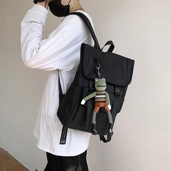 Dcimor 2020 nový produkt Unisex veľkou kapacitou batoh módy v pohode bežné Pure color vysokoškolákov Školy taška Cestovná taška