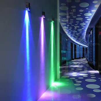 Koridor nástenné svietidlo farba svetla LED pozadí nástenné svietidlo bar KTV lampy farebné vnútorné nástenné svietidlo factory priamy predaj!