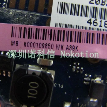 NOKOTION Notebook základná Doska Pre Toshiba Satellite A660 A665 NWQAA LA-6062P K000109850 HM55 GT310M Grafika DDR3 základná doska funguje