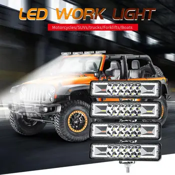 LED Svetlomety, 12-24V Auto Motocykel, nákladné Vozidlo, Loď Prívesom Traktora Offroad Flash Lampa LED Pracovné Svetlo Reflektorov, Auto Príslušenstvo