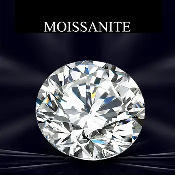 Szjinao Reálne Moissanite Kameň Diamond Cut 3,5 mm 0,2 ct Carat Voľné Moissanite Výborný Strih VVS1 Jasné, Skvelý Na Šperky